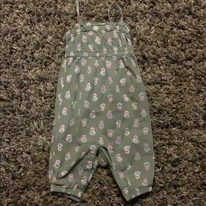 Baby girl Floral jumpsuit